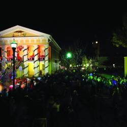 Community Hall at Christmas